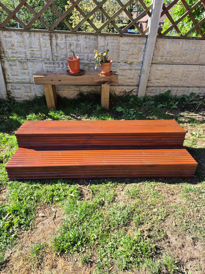2 Tier Wooden Steps For Home in different colour / Ready to use / Bespoke sizes / custom size/Free P&P