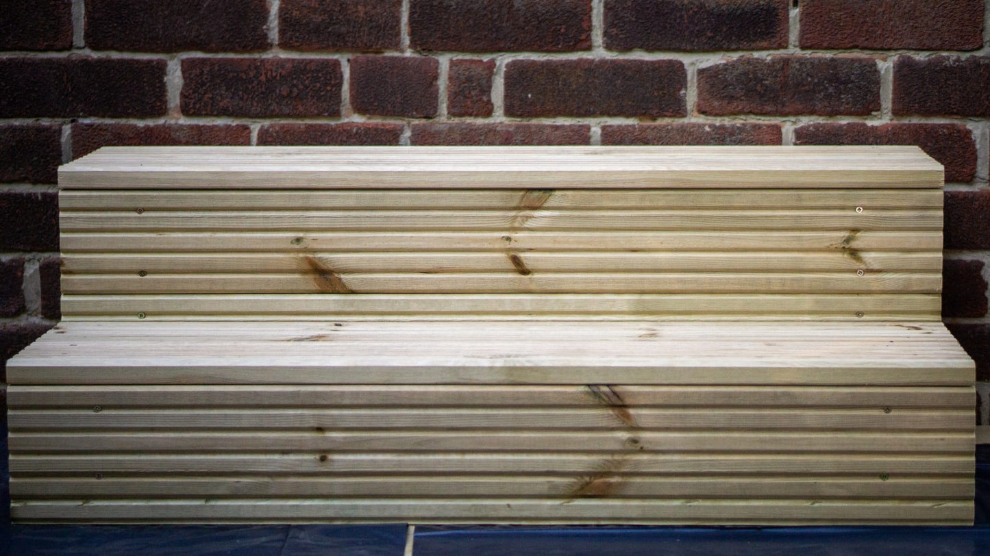 Wooden Steps For Home / Bespoke Size / Sturdy Steps / Garden Steps / Patio Steps / Door Steps / Delivered FULLY Assembled / Free P&P