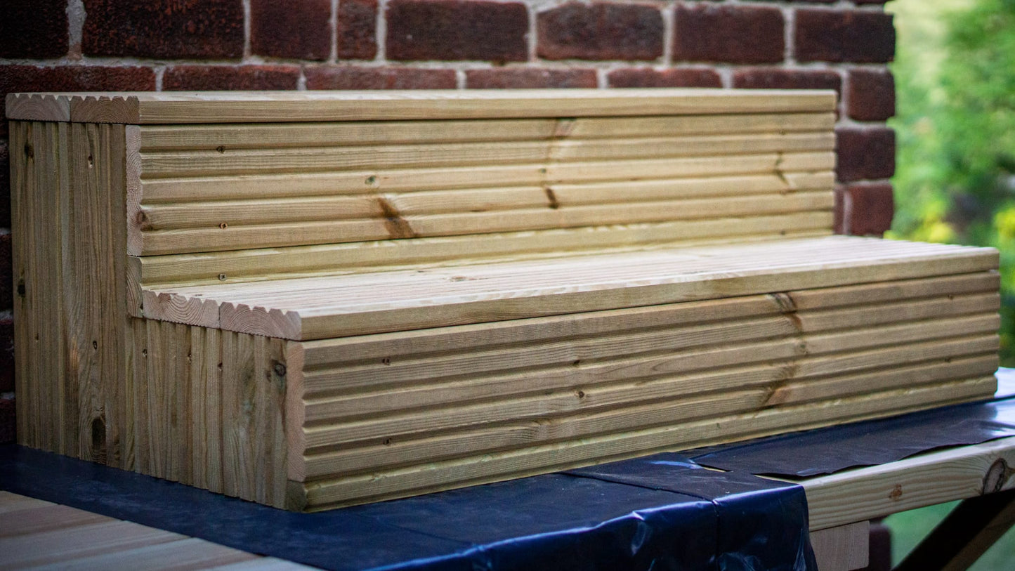 Wooden Steps For Home / Bespoke Size / Sturdy Steps / Garden Steps / Patio Steps / Door Steps / Delivered FULLY Assembled / Free P&P