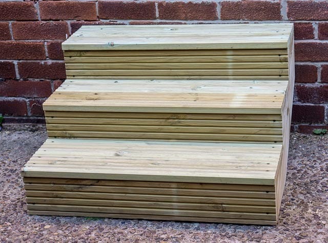 Stringer Steps Kit Fully Assembled Delivered