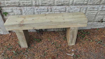 Garden Sleeper Bench,Various sizes,Rustic Patio,Deliver Fully Assembled,FREE P&P