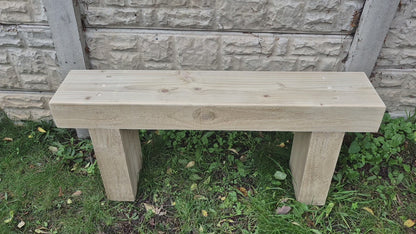 Garden Sleeper Bench,Various sizes,Rustic Patio,Deliver Fully Assembled,FREE P&P
